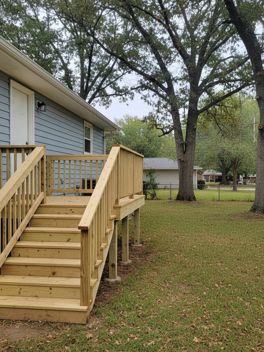 Deck Installation completed by Omega Deck Company in Greenfield, WI